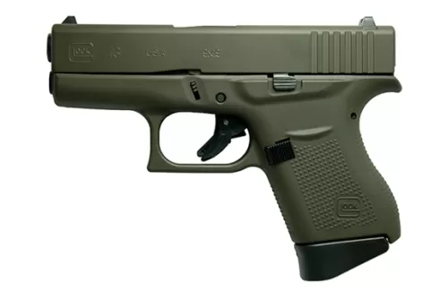 Glock 43 9Mm OD Fxd 6Rd PI4350201OD