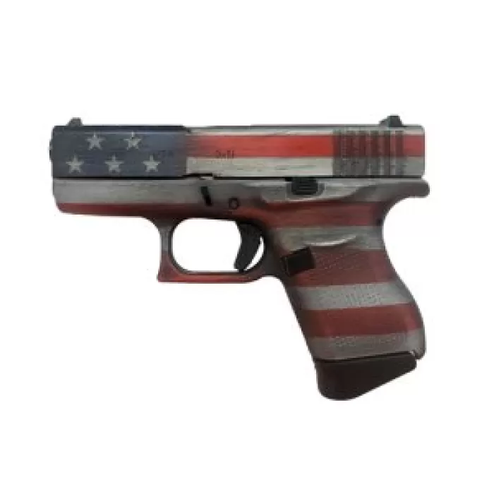 Glock 43 9Mm Usa Flag UI4350204USA Glock 43 9Mm Usa Flag UI4350204USA