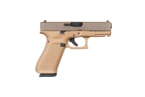 Glock 45 FS 9mm Pistol, Dark Earth Patriot Brown - ACG-57034