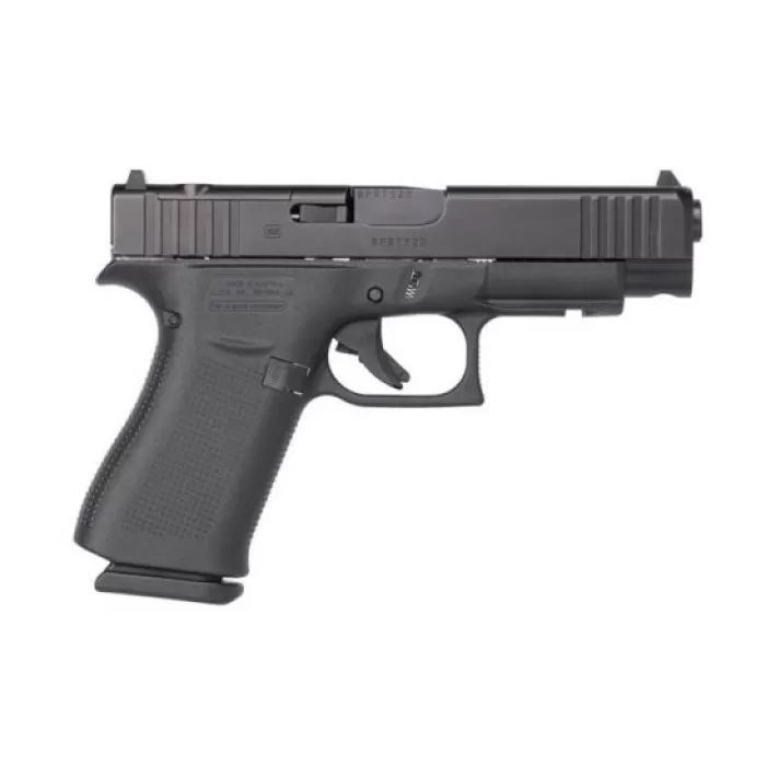 Glock 48 MOS 9mm Pistol, Black - PA4850201RMOS