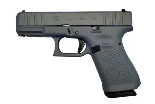 Glock 19 Gen5 AUS 9mm, 4"Barrel, Fixed Sights,  Northern Lights Cerakote, 15rd