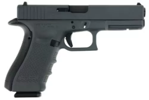 Glock PG1750203SNP G17 Gen 4 Double 9mm 4.9" 17+1 Sniper Gray Polymer Grip Snipe