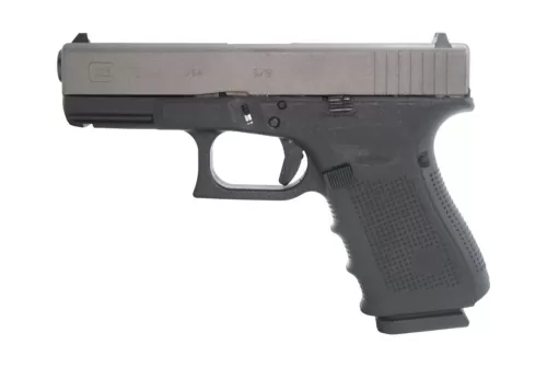 Glock 19 G4 9mm Luger 4.02in OD Green Battleworn Cerakote Pistol - 15+1 Rounds