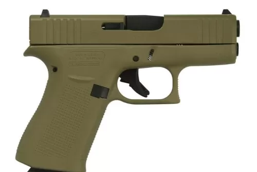 Glock 43X "Fde" Handgun 9Mm Luger 10Rd Magazines(2) 3.41" Barrel Usa Made UX4350201FDE 688099404864