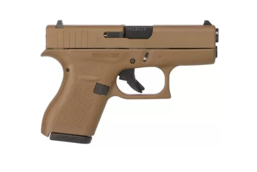 GLOCK G42 G3 380acp 6+1 Full Fde