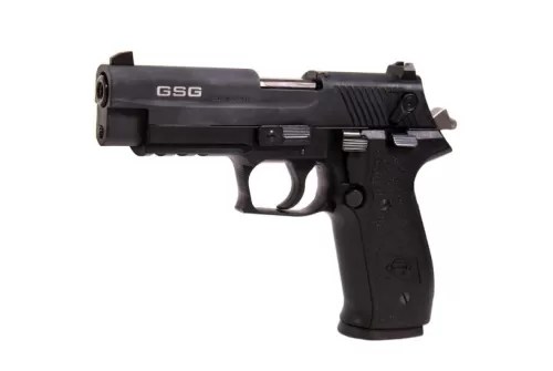 GSG Firefly .22LR 4u201d Barrel Pistol, Black - GERG2210FF