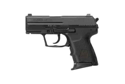 H&K P2000 SK V3 DA/SA 10 Round 9mm Pistol, Black - 81000055