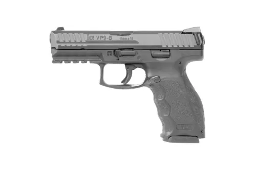 H&K VP9-B 4.1" 9mm Pistol With Push Button Magazine Release - 81000285