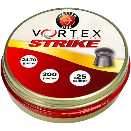 Hatsan Vortex Strike .25 Caliber Pellets 200 Pack