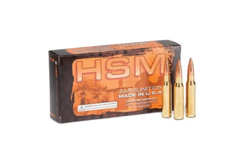 HSM Lead Free TSX Rifle Ammunition .325 WSM 180gr Solid 2900 fps 20/ct