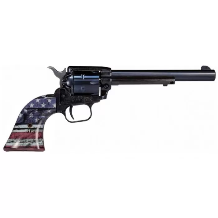 Heritage Rough Rider 22LR Revolver with American Flag Grip