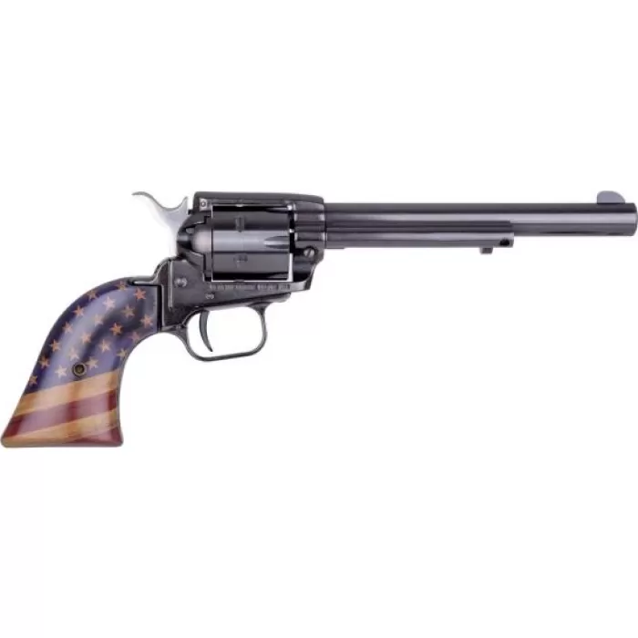 Heritage Rough Rider 22lr 6.5" Revolver, American Flag Heritage Rough Rider 22lr 6.5" Revolver, American Flag