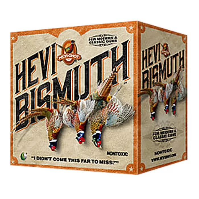 Hevi-Shot Hs18715 Hevi-Bismuth Upland 16 Gauge 2.75" 3/4 OZ Bismuth 5 Shot 25 Bx/10 CS Hevi-Shot Hs18715 Hevi-Bismuth Upland 16 Gauge 2.75" 3/4 OZ Bismuth 5 Shot 25 Bx/10 CS