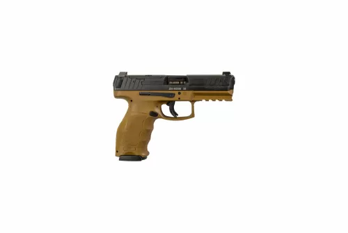 H&K VP9-B, 9mm, 4.09" Barrel, Optics Ready, FDE Frame, 2 Mags, 17rd