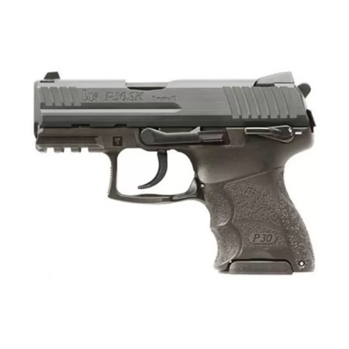 HK P30SK V3 DA/SA 9mm Pistol, Black - 81000545