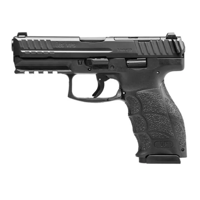HK VP9 OR 10 Round 9mm Pistol, Black - 81000593 HK VP9 OR 10 Round 9mm Pistol, Black - 81000593