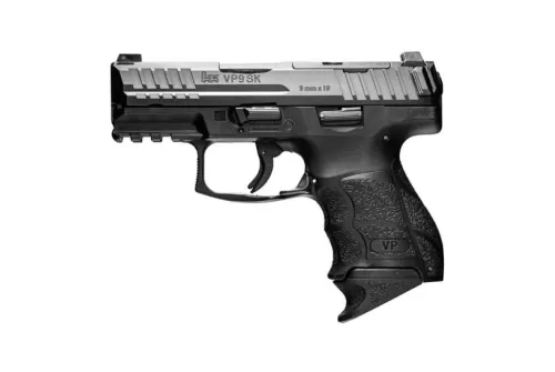 HK VP9SK Optics Ready 9mm Pistol, Black - 81000651