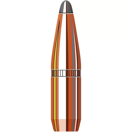 HORNADY InterLock 6mm 100gr BTSP 100/Box Rifle Bullets (2453)