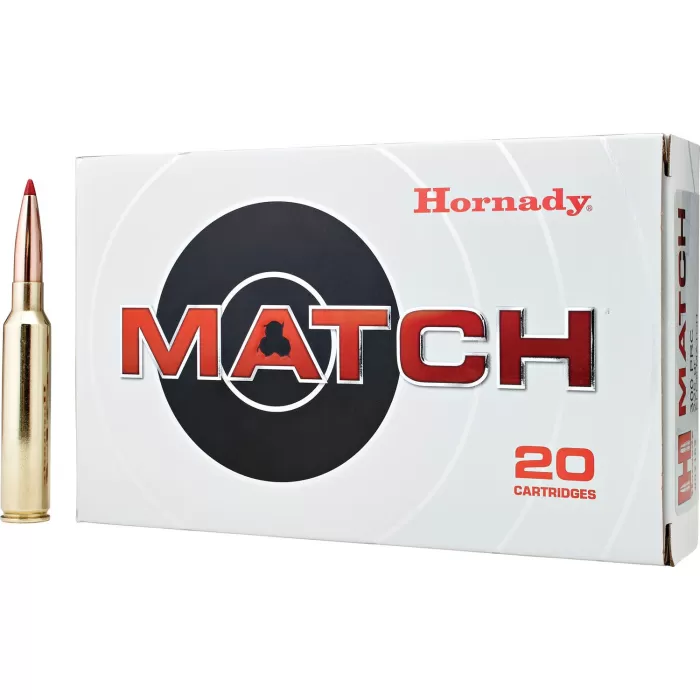 Hornady 82162 Match 300 PRC 225 gr Extremely Low Drag-Match 20 Bx