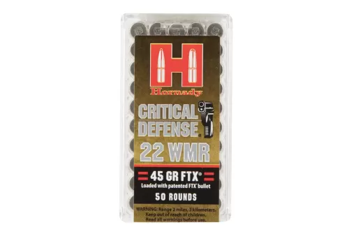 Hornady Ammo 22 Wmr 45 Gr Ftx Cd