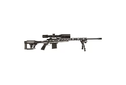 Howa 1500 APC Chassis American Flag 6.5 Creedmoor 24" Barrel 10-Rounds 4-16x50mm Scope