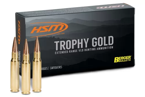 HSM 6.5 CREEDMOOR 140VLD-L 140 TROPHY GOLD BRASS 20/25