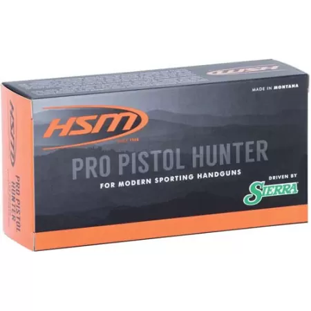 HSM Ammunition Pro Pistol Hunter Ammunition