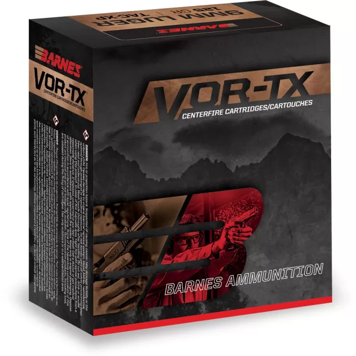 Barnes VOR-TX Handgun .40 S&W 140gr TAC-XP 1120 fps 20rd