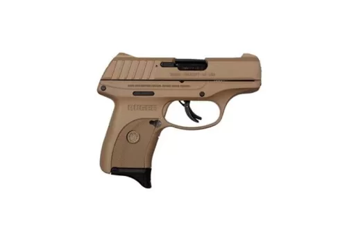 Ruger EC9s FDE 9mm 3.12" 7rds, Flat Dark Earth