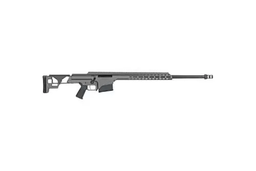 Barrett Smr Mrad Rifle .338Nm 26" Fluted 1:9.4" 10Rd Tgrey 18507