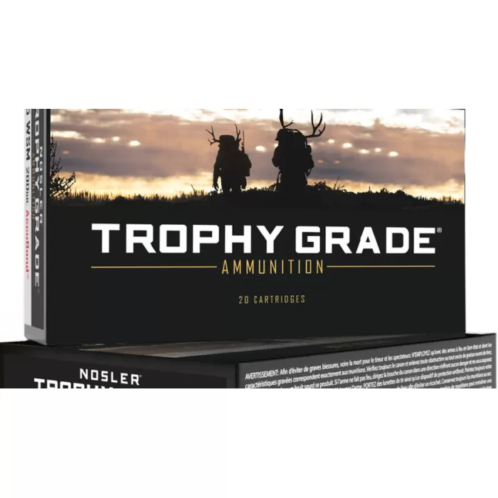 Nosler Trophy Grade TGA-300 RUM 200g AB SP (20ct) Ammunition 60165 Nosler Trophy Grade TGA-300 RUM 200g AB SP (20ct) Ammunition 60165