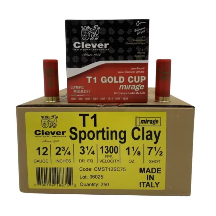 Clever Mirage T1 Golden Cup 12ga 3 1/4 Clever Mirage T1 Golden Cup 12ga 3 1/4