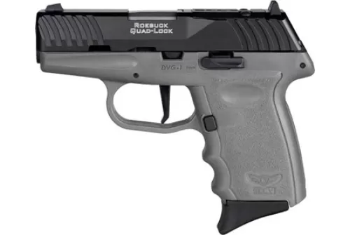 SCCY DVG-1 RDR Gray Frame/Black Slide 9mm 3.1â€ Barrel 10-Rounds