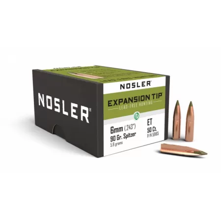 Nosler E-Tip ET - 6mm 90g SP b555 (50ct) Bullets 59165