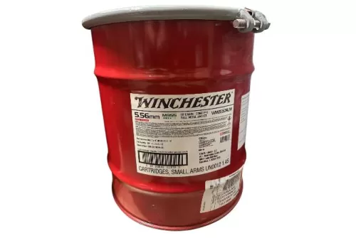 Winchester Ammo Usa 5.56x45 Drum - 62gr. Green Tip 12500 Rd Drum