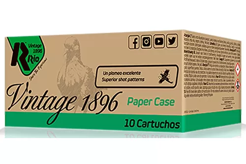 Rio Vintage 1896 Paper Flyer 12 Ga, 2.75", 8 Shot, 10rd Box