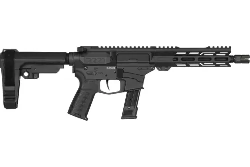 CMMG Banshee MK17 9mm 8" AR Pistol, Black - High-Performance Compact AR Pistol with Precision and Versatility - 92A0B0FAB