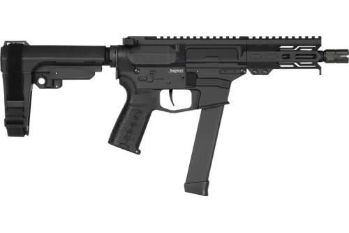 CMMG Banshee MKGs 9mm 5" AR Pistol, Black - for Precision Engineering and Sleek Design - 99A890FAB