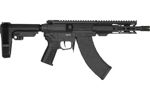 CMMG Banshee Mk47 7.62x39mm 12.5in Armor Black Pistol w/ Ripbrace (76A950A-AB)