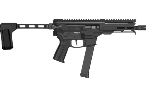 CMMG Dissent MkGs 9mm 6.5in 33rd Braced Armor Black Pistol (99A660F-AB)