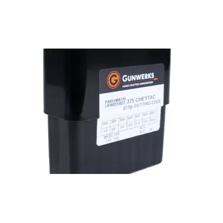Gunwerks .375 Cheytac Cutting Edge 377gr Precision Lead Free Ammunition AY-M6720