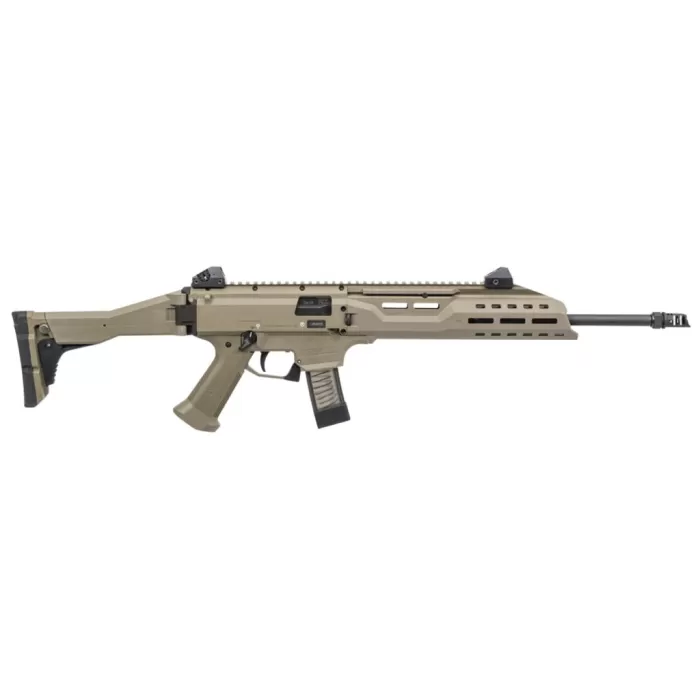 CZ Scorpion EVO 3 S1 Carbine 9mm 16.2in 20rd FDE Semi-Automatic Rifle with Muzzle Brake (08541)