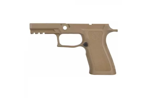 GRIP MODULE ASSY, P320 X-SERIES, 9/40/357, CARRY, MEDIUM, COYOTE