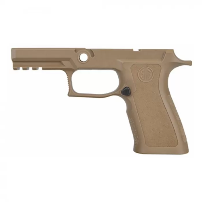 GRIP MODULE ASSY, P320 X-SERIES, 9/40/357, CARRY, MEDIUM, COYOTE