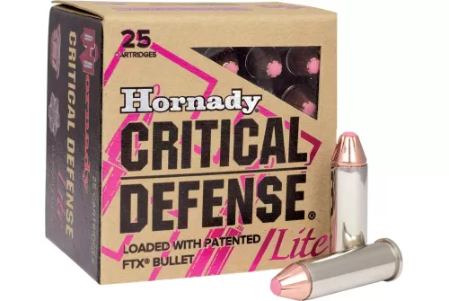 Hornady 90240 Critical Defense Lite  9mm Luger 100 gr Flex Tip eXpanding 25 Bx/ 10 Cs