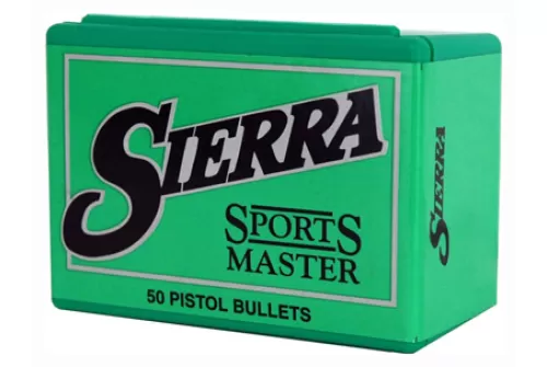 SIERRA Tournament Master 9mm .355" 125Gr FMJ 100rd Box Bullets (8120)