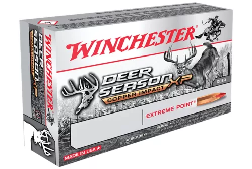 Winchester Ammo Copper Impact 300 Win Mag 150 gr Extreme Point Copper 20 Bx (Lead Free) - Brass Casing - Dirty Bird Industries