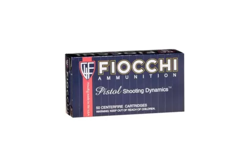 Fiocchi Training Dynamics Brass 9mm 124-Grain 50-Rounds FMJ