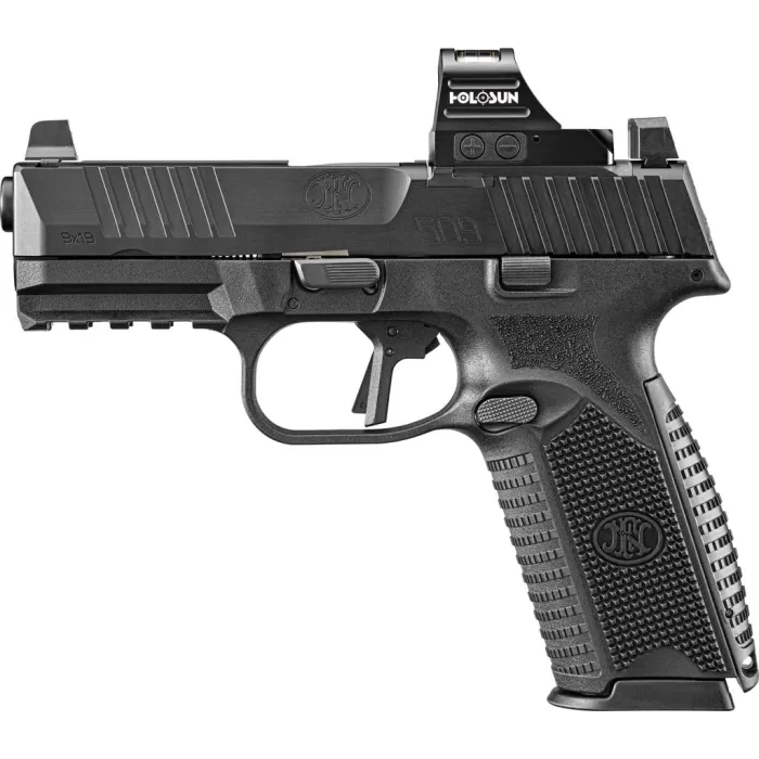 Fn 509 Full Size Mrd 9mm Nms - W/ Holosun 407c 2-17rd Black