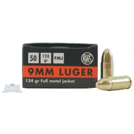 Rws 210140050 Sport 9Mm Fmj 124Gr 50/20